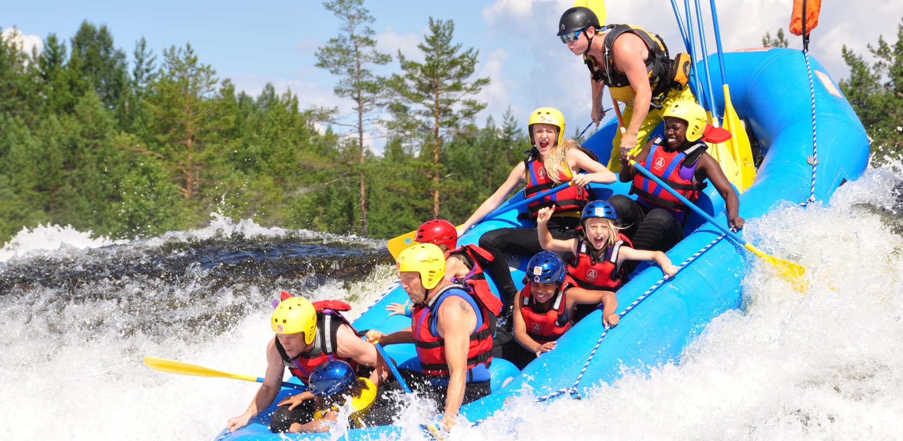 White water rafting