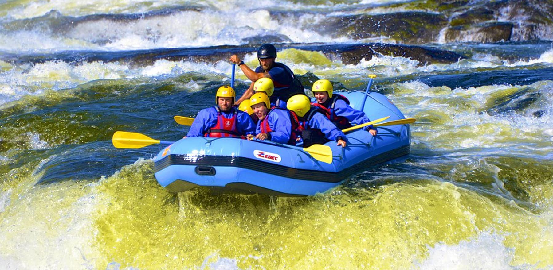 Skoletur rafting